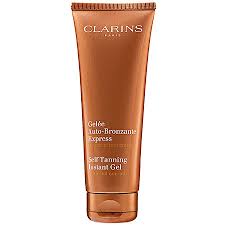 clarins body tanning gel